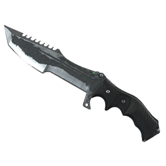 ★ StatTrak™ Huntsman Knife | Night (Battle-Scarred) CS2 skin