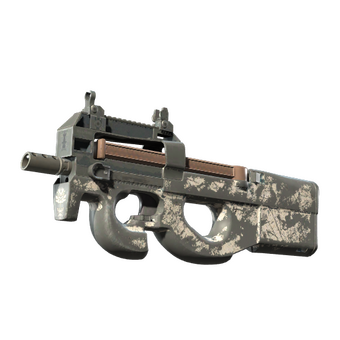 P90 | Schematic (Battle-Scarred) CS2 skin