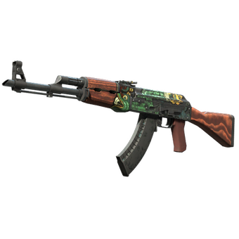 StatTrak™ AK-47 | Fire Serpent (Battle-Scarred) CS2 skin