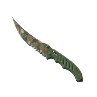 ★ StatTrak™ Flip Knife | Forest DDPAT (Well-Worn) CS2 skin