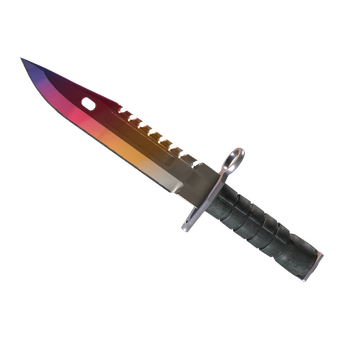★ StatTrak™ M9 Bayonet | Fade (Minimal Wear) CS2 skin
