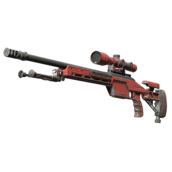 SSG 08 | Calligrafaux (Battle-Scarred) CS2 skin