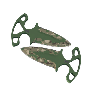 ★ StatTrak™ Shadow Daggers | Forest DDPAT (Minimal Wear) CS2 skin