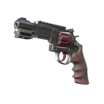 R8 Revolver | Mauve Aside (Battle-Scarred) CS2 skin