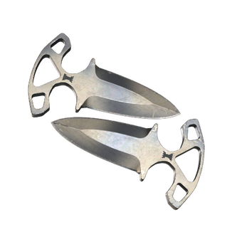 ★ StatTrak™ Shadow Daggers | Scorched (Well-Worn) CS2 skin