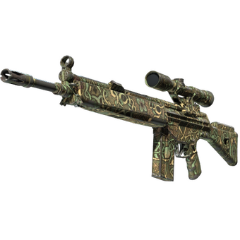 G3SG1 | New Roots (Well-Worn) CS2 skin
