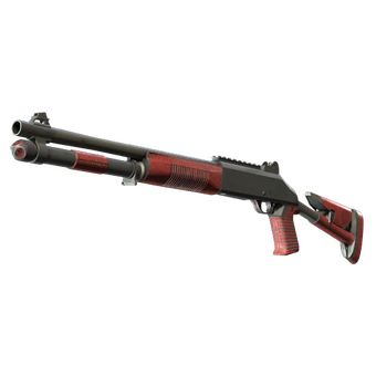 XM1014 | Red Leather (Battle-Scarred) CS2 skin