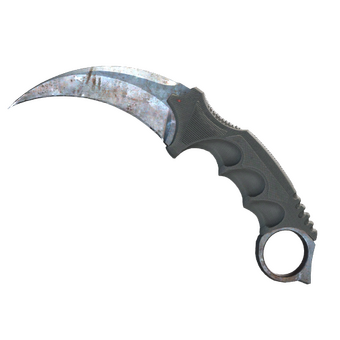 ★ StatTrak™ Karambit | Rust Coat (Well-Worn) CS2 skin