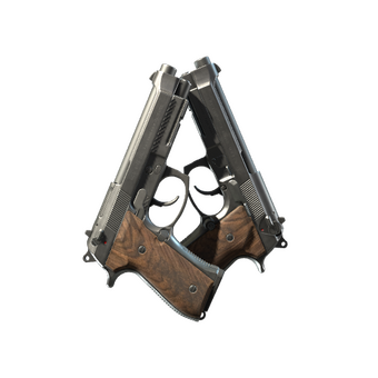 Dual Berettas | Retribution (Well-Worn) CS2 skin