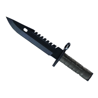 ★ StatTrak™ M9 Bayonet | Blue Steel (Well-Worn) CS2 skin