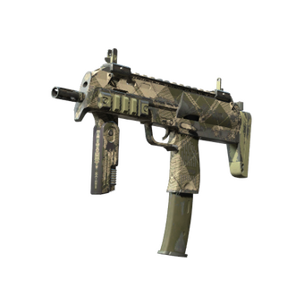 MP7 | Olive Plaid (Well-Worn) CS2 skin