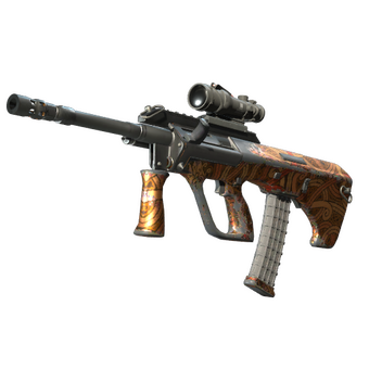 AUG | Flame Jörmungandr (Field-Tested) CS2 skin