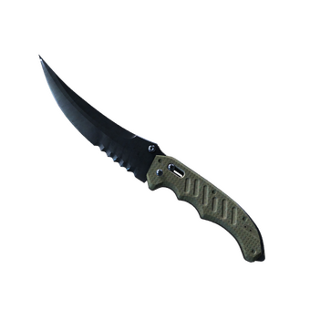 ★ StatTrak™ Flip Knife | Blue Steel (Factory New) CS2 skin