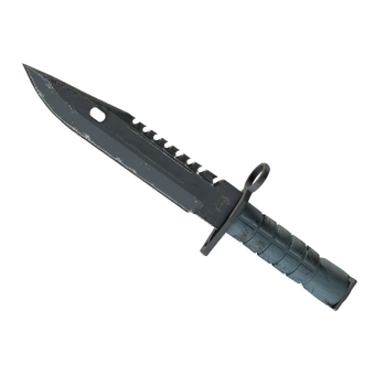 ★ StatTrak™ M9 Bayonet | Night (Well-Worn) CS2 skin