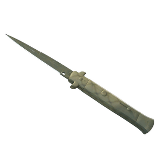 ★ StatTrak™ Stiletto Knife | Safari Mesh (Well-Worn) CS2 skin