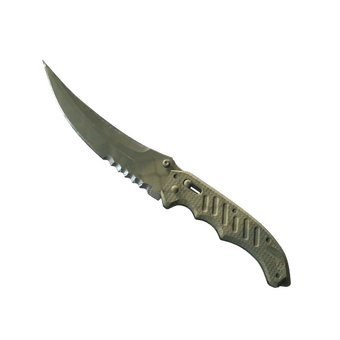★ StatTrak™ Flip Knife | Safari Mesh (Well-Worn) CS2 skin