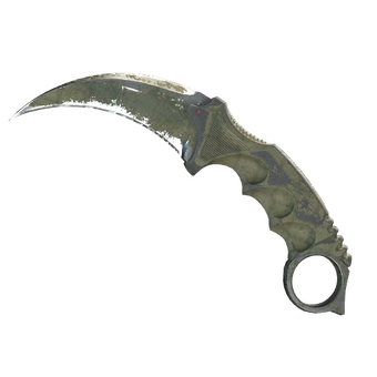 ★ StatTrak™ Karambit | Safari Mesh (Battle-Scarred) CS2 skin