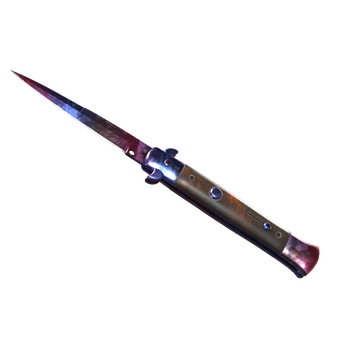 ★ StatTrak™ Stiletto Knife | Doppler Phase 1 (Minimal Wear) CS2 skin
