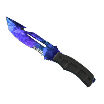 ★ StatTrak™ Survival Knife | Doppler Sapphire (Minimal Wear) CS2 skin