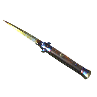 ★ StatTrak™ Stiletto Knife | Case Hardened (Factory New) CS2 skin