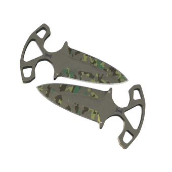 ★ StatTrak™ Shadow Daggers | Boreal Forest (Well-Worn) CS2 skin