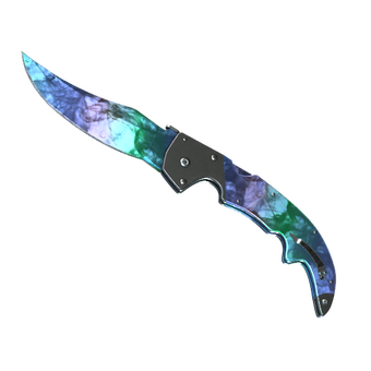 ★ StatTrak™ Falchion Knife | Gamma Doppler Phase 1 (Minimal Wear) CS2 skin