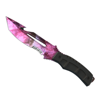 ★ StatTrak™ Survival Knife | Doppler Phase 2 (Minimal Wear) CS2 skin