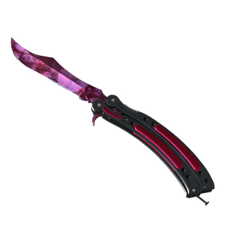 ★ StatTrak™ Butterfly Knife | Doppler Phase 2 (Minimal Wear) CS2 skin