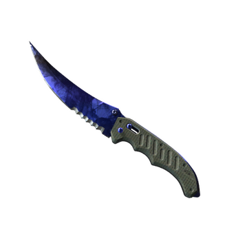 ★ StatTrak™ Flip Knife | Doppler Phase 4 (Minimal Wear) CS2 skin