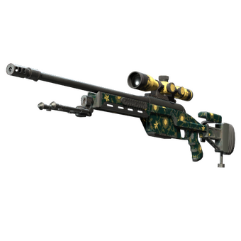 SSG 08 | Sea Calico (Well-Worn) CS2 skin