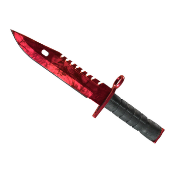 ★ StatTrak™ M9 Bayonet | Doppler Ruby (Minimal Wear) CS2 skin