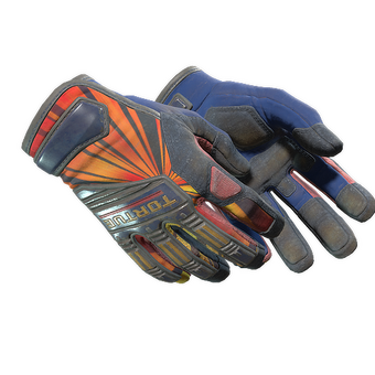 ★ Specialist Gloves | Sunburst (Battle-Scarred) CS2 skin