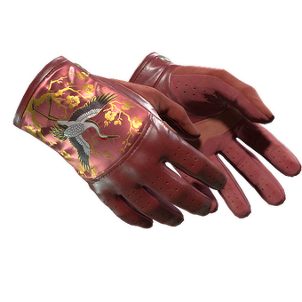 ★ Driver Gloves | Brocade Crane (Minimal Wear) CS2 skin