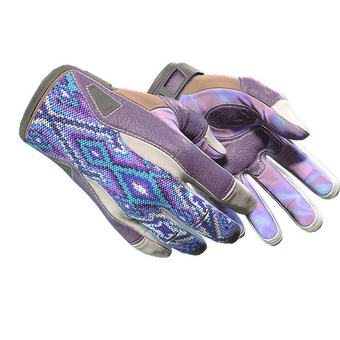 ★ Sport Gloves | Violet Beadwork (Minimal Wear) CS2 skin