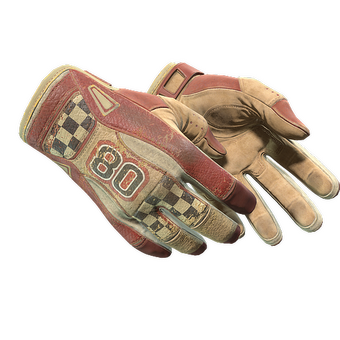 ★ Sport Gloves | Red Racer (Battle-Scarred) CS2 skin