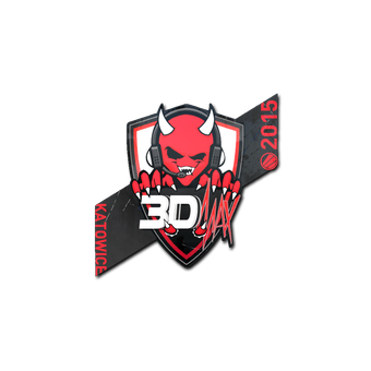 Sticker | 3DMAX | Katowice 2015 CS2 skin