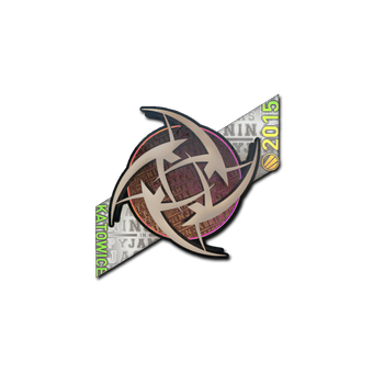 Sticker | Ninjas in Pyjamas (Holo) | Katowice 2015 CS2 skin