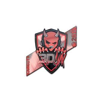 Sticker | 3DMAX (Holo) | Katowice 2015 CS2 skin