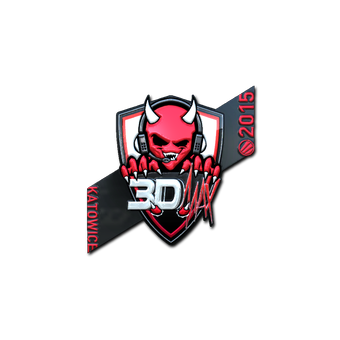 Sticker | 3DMAX (Foil) | Katowice 2015 CS2 skin