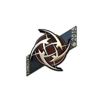 Sticker | Ninjas in Pyjamas (Foil) | Katowice 2015 CS2 skin