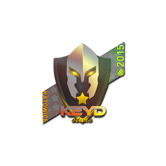 Sticker | Keyd Stars (Holo) | Katowice 2015 CS2 skin
