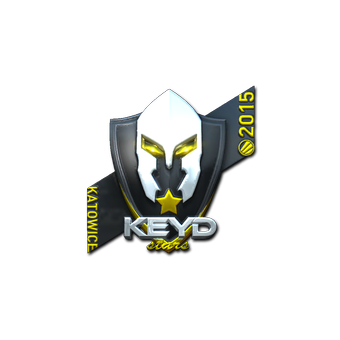 Sticker | Keyd Stars (Foil) | Katowice 2015 CS2 skin
