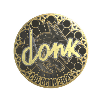Sticker | donk (Gold) | Cologne 2026 CS2 skin