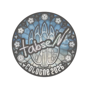 Sticker | tabseN | Cologne 2026 CS2 skin