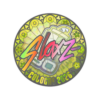 Sticker | slaxz- (Holo) | Cologne 2026 CS2 skin