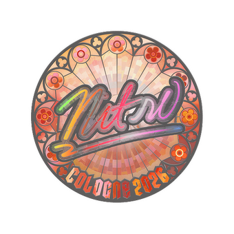 Sticker | nitr0 (Holo) | Cologne 2026 CS2 skin