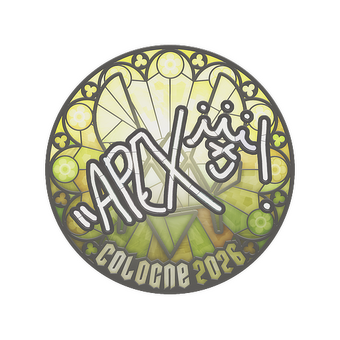 Sticker | apEX | Cologne 2026 CS2 skin