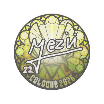 Sticker | mezii | Cologne 2026 CS2 skin