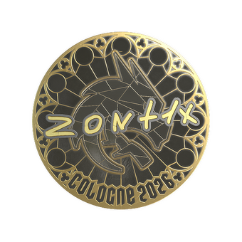 Sticker | zont1x (Gold) | Cologne 2026 CS2 skin