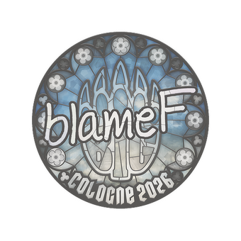 Sticker | blameF | Cologne 2026 CS2 skin